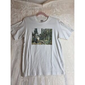 UNIQLO UT Nicolas de Crécy Anime Graphic Tee White Size Medium
